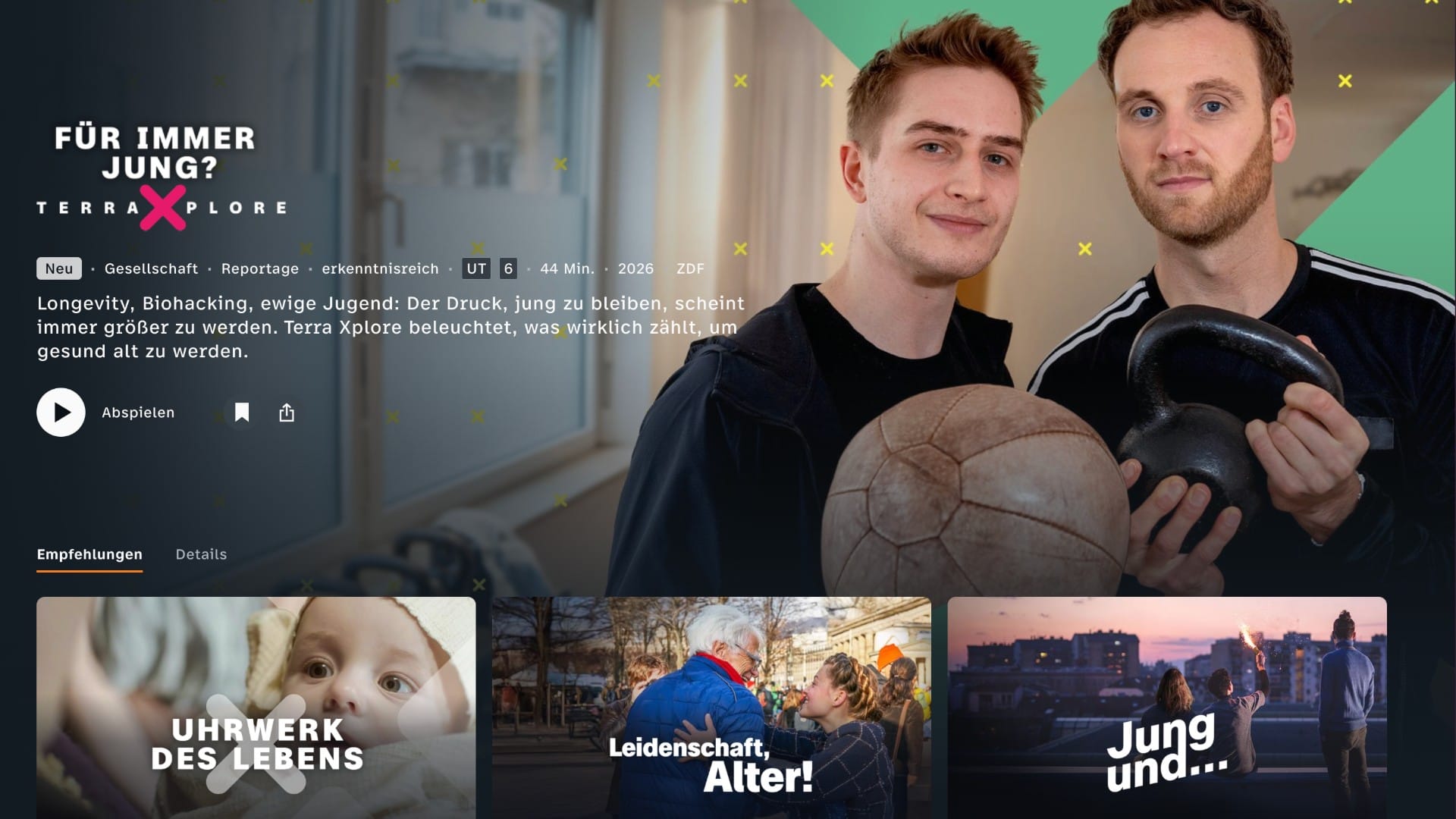 Nicht für immer jung, sondern besser alt