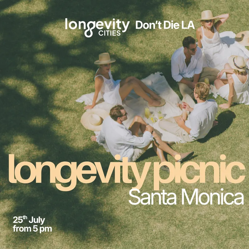 Longevity Picnic in Santa Monica