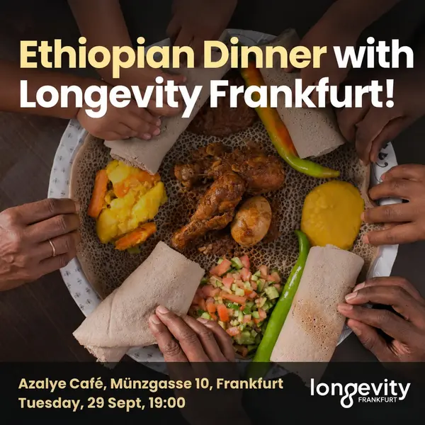 Ethiopian Dinner with Longevity Frankfurt!