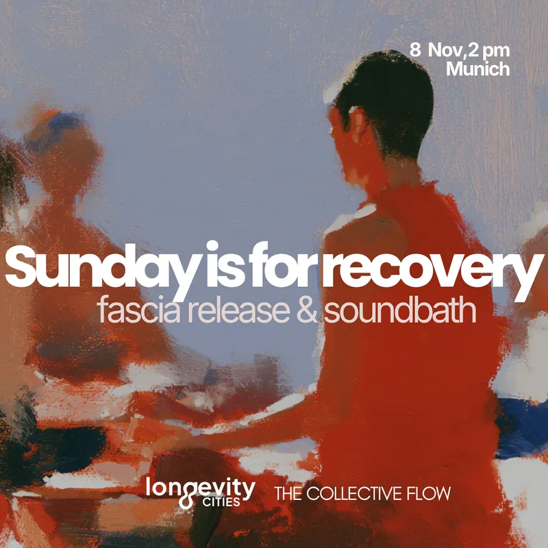 Sunday is for recovery: fascia release + sound bath